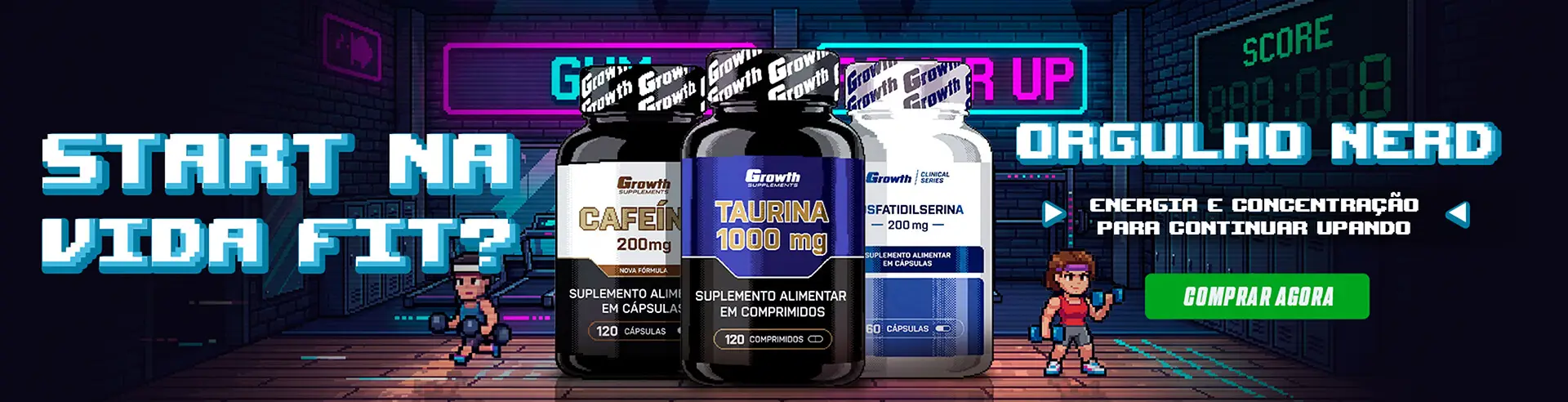 Orgulho Nerd - Growth Supplments