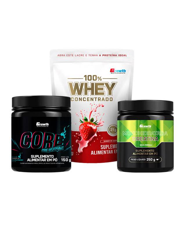 Kit Treino Completo: Purple Berry