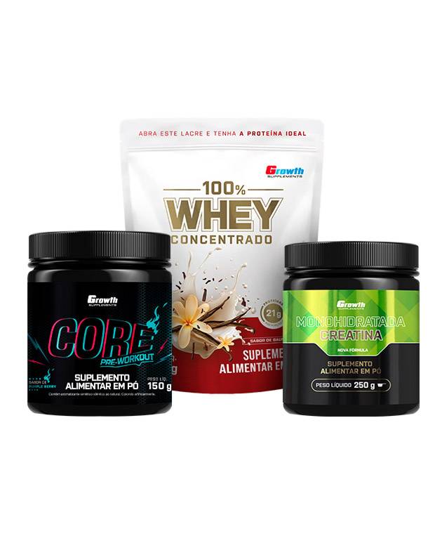 Kit Treino Completo: Purple Berry