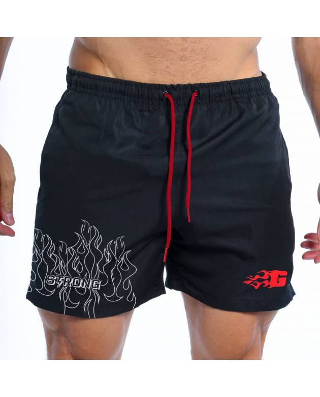 Short Growth Strong Flame