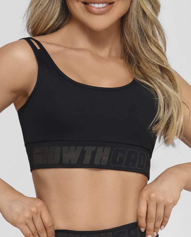 Top Ad All Black Alca Dupla Logo Growth